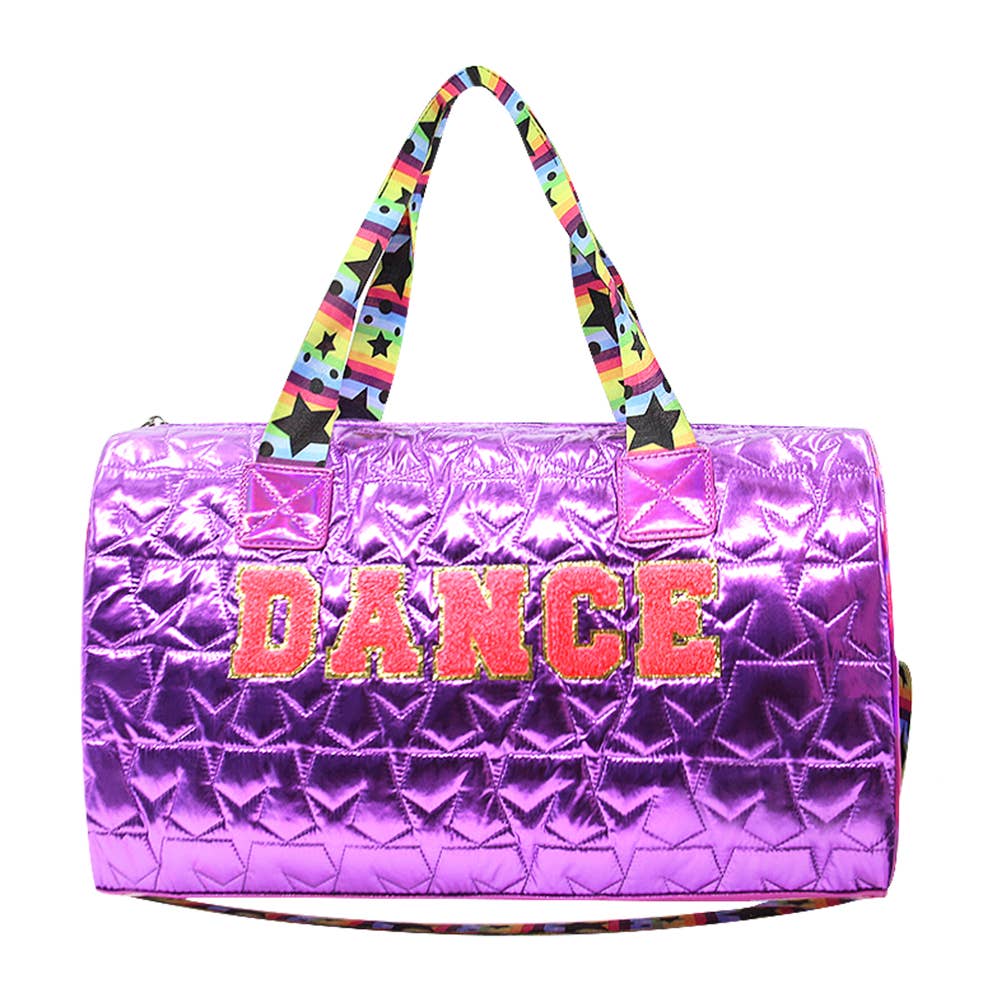 Varsity Weekender Large Duffel Bag Dance Chenille Patch