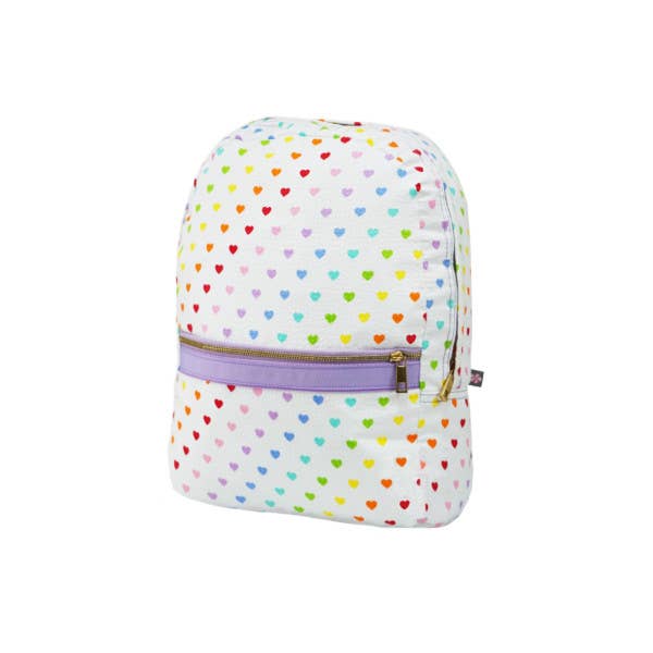 Tiny Hearts Small Backpack | Mint